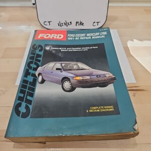 Chilton's 1981-1992 Ford Escort Mercury Lynx Repair Manual