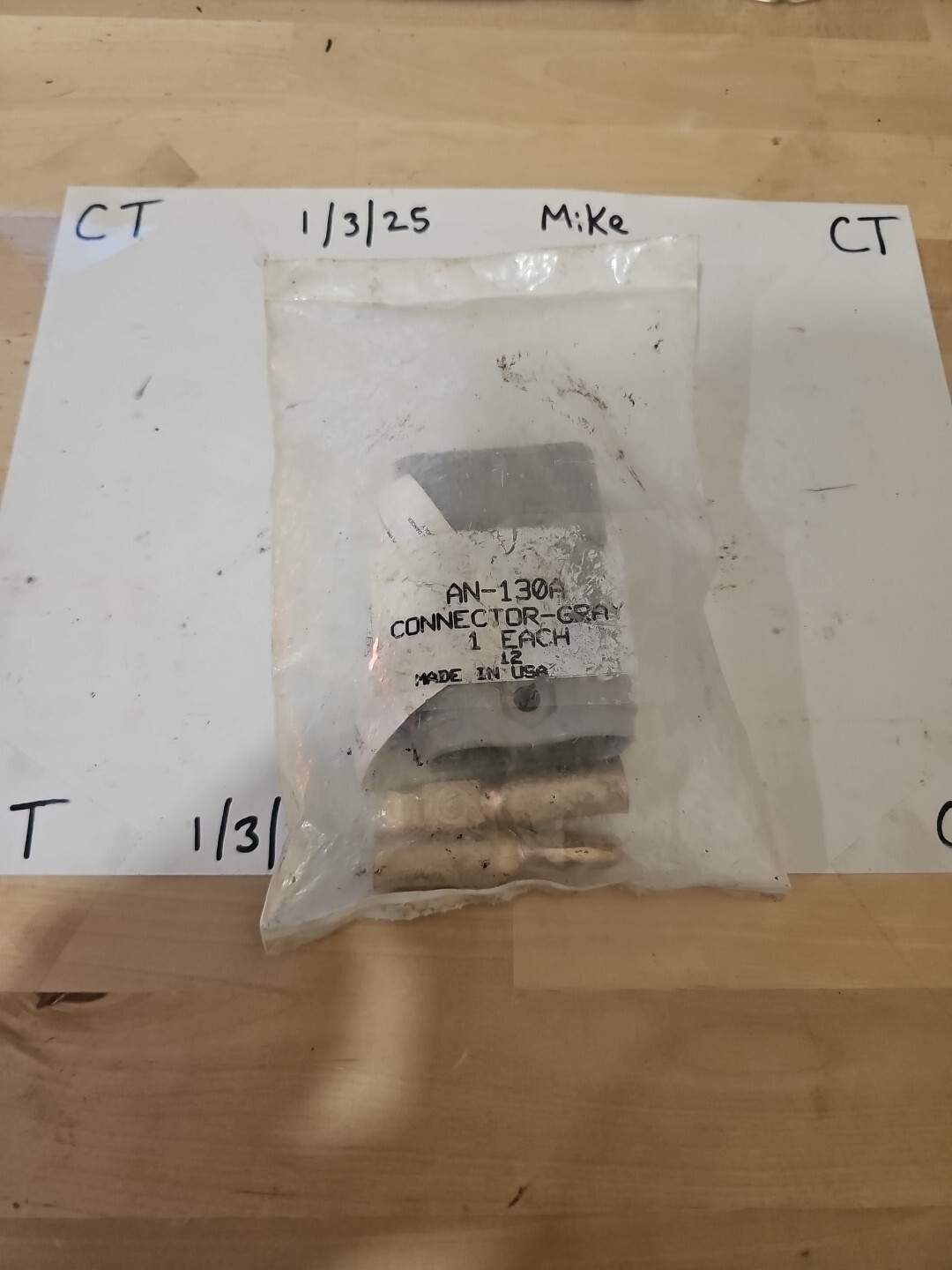 Cleveland Motion Controls AN-130A Gray Connector 175A