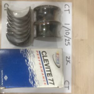 Clevite Main Bearing Set MS-909H-1; H-Series .001 for 262-350 SBC Lg Journal