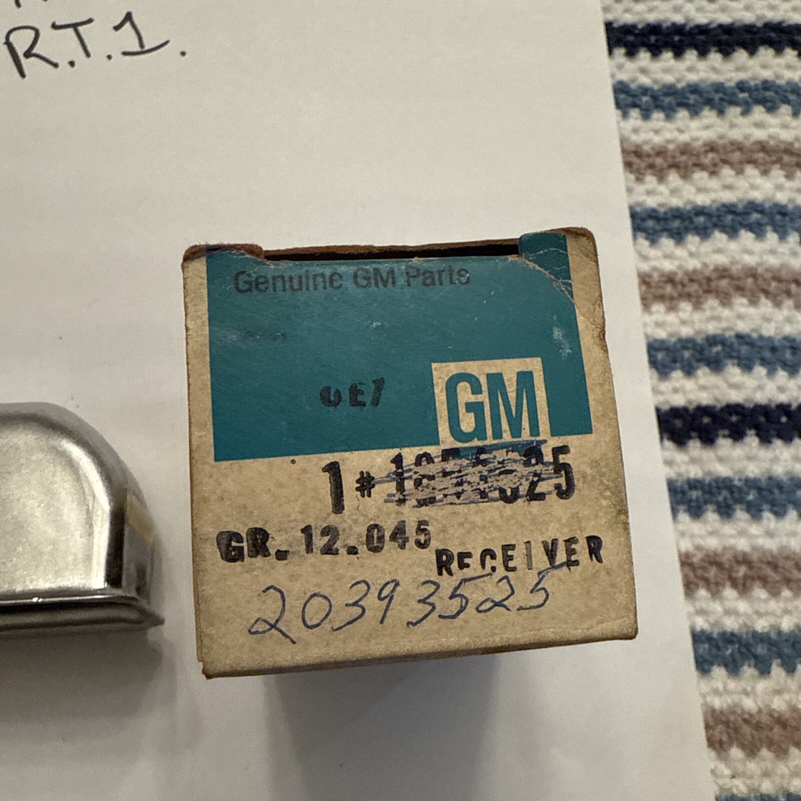 Corvette Ash Tray - 1977-1982 - NOS - GM #1654525 20393525 - Image 3