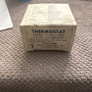 Curtis Industries Poppet Type Thermostat 190 Degree