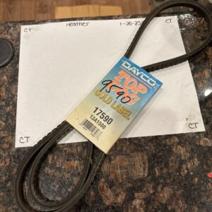 DAYCO TOP COG GOLD LABEL V-Belt 17590 13A1500