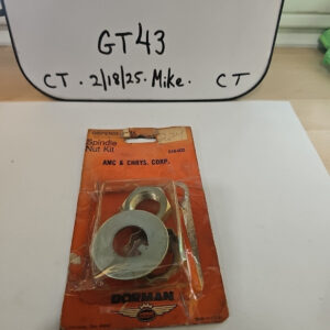 DORMAN For AMC & Chrysler Spindle Nut Kit 616-002 NEW NOS