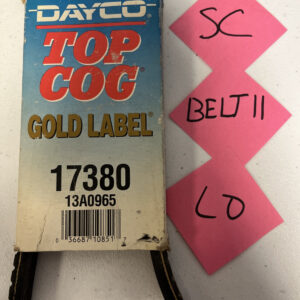 Dayco Auto Top Cog Gold Label Belt 17380