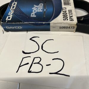 Dayco Poly Rib Belt Serpentine Belt 5060473 (6PK1200)