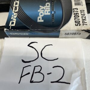 Dayco Poly Rib Serpentine Belt 5070973 (7PK2470)