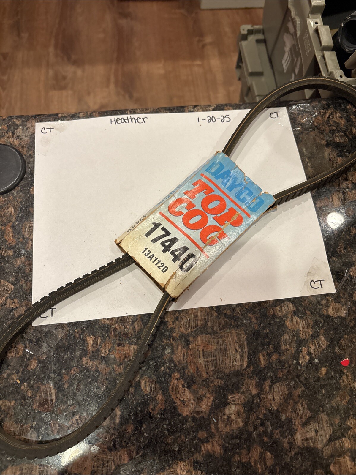 Dayco Top Cog 17440 Premium Industrial V-Belt