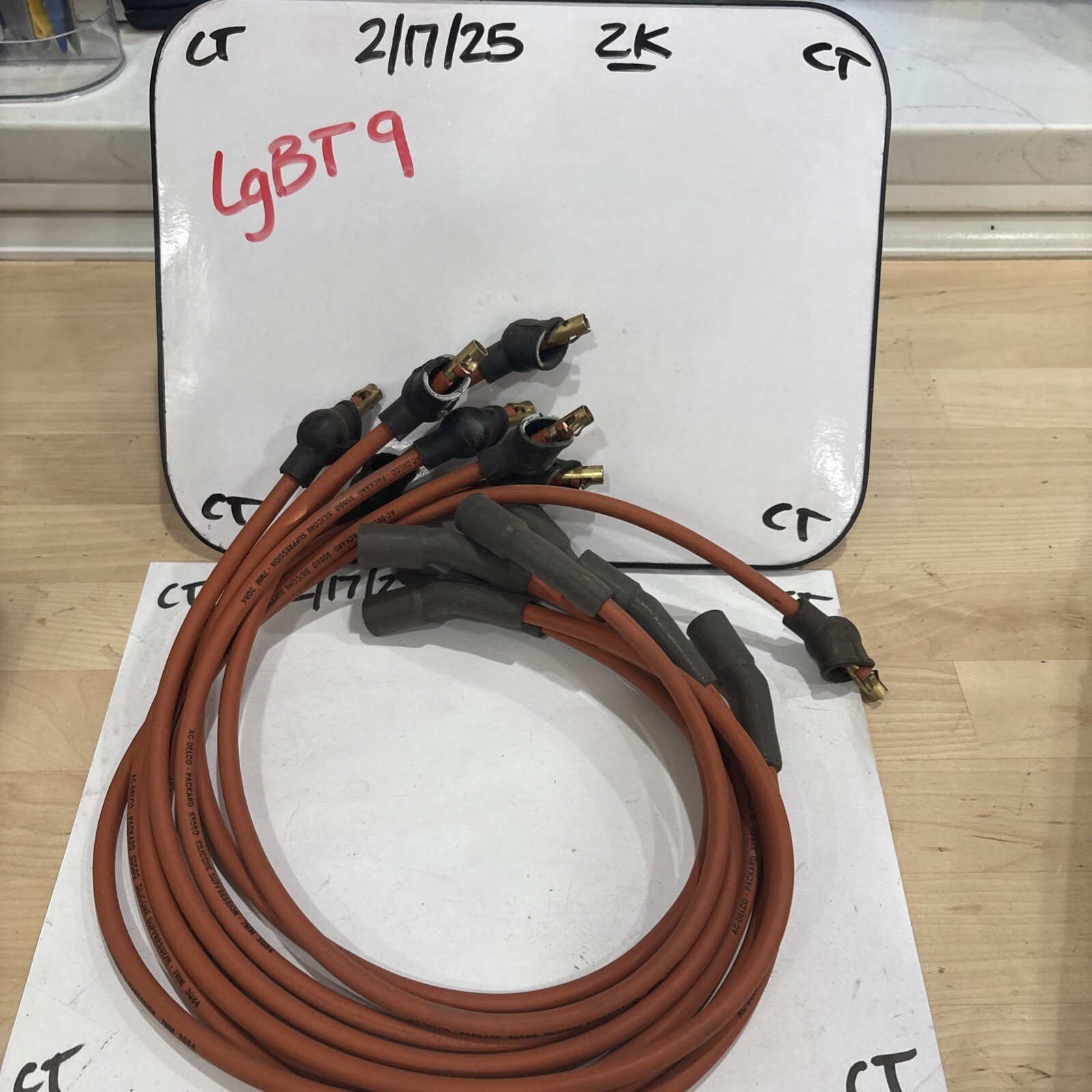 Delco 8-Cylinder Spark Plug Wire Set 708D (27816) - Image 4