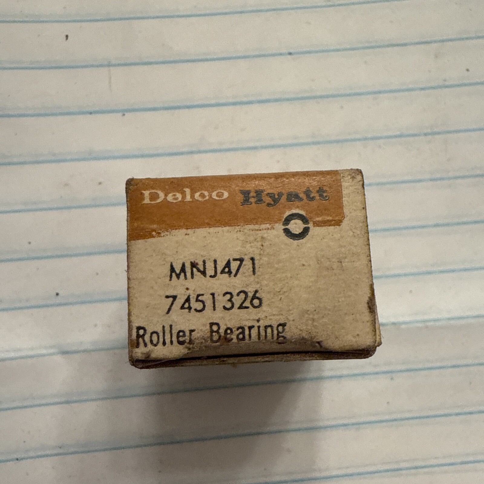 Delco Hyatt Mnj471 7451326 Needle Bearing - Image 3