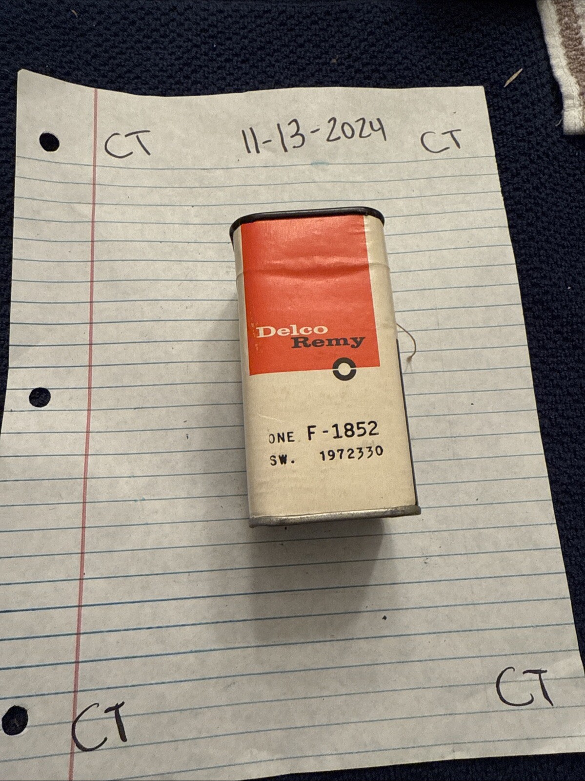 Delco Remy Switch 1972330 F-1852 NOS Factory Sealed Box