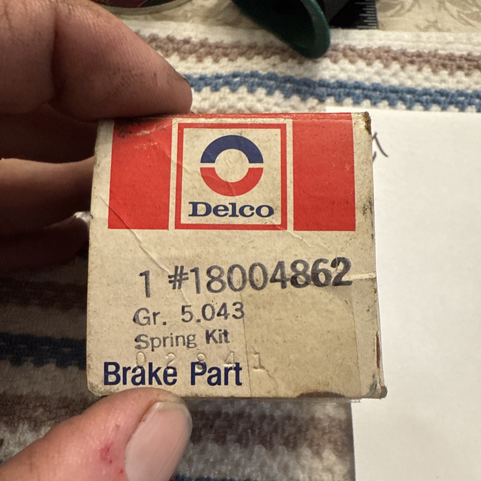 Delco Spring Kit 18004862 NOS GM OEM. What You See Is What You Get - Image 3