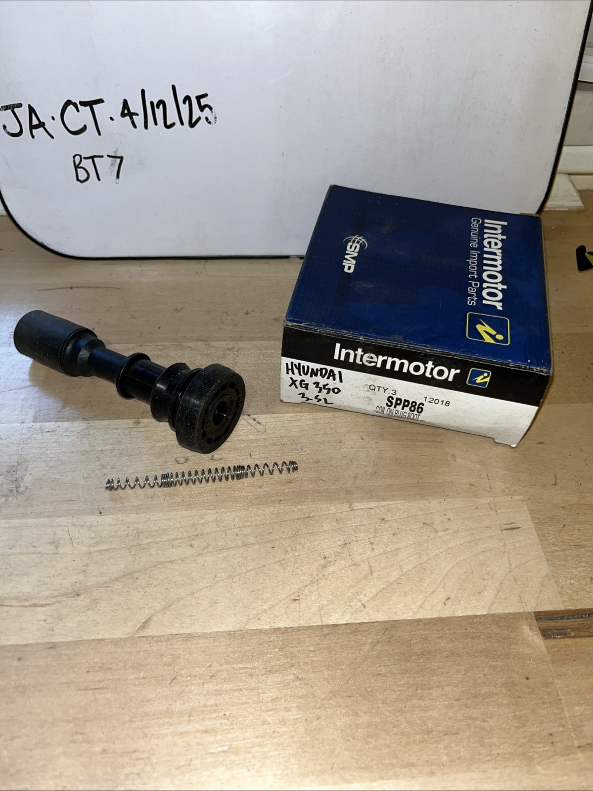 Direct Ignition Coil Boot Intermotor SPP55E