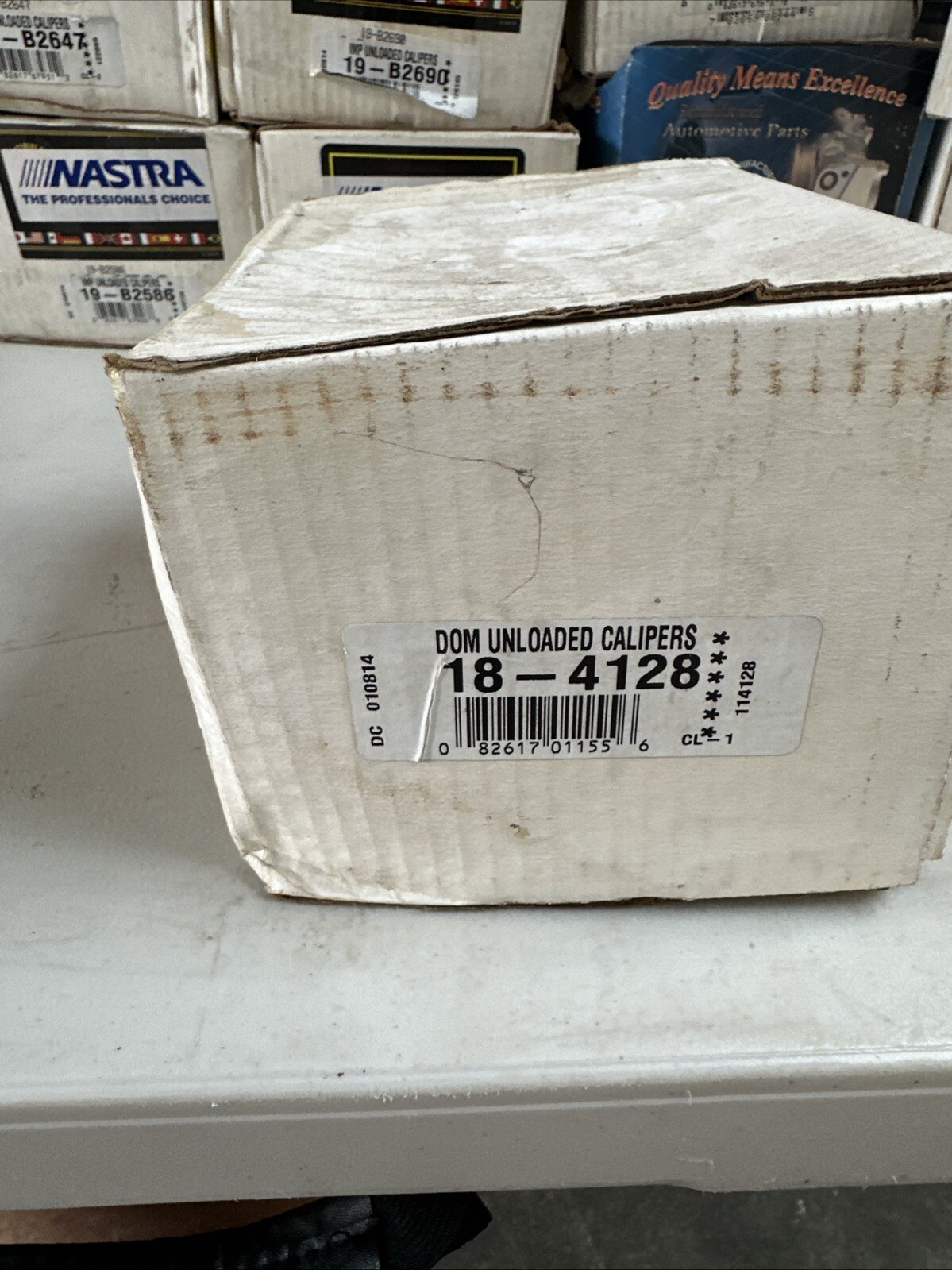 Disc Brake Caliper-4WD Cardone 18-4128 Reman Surface Rust On Caliper