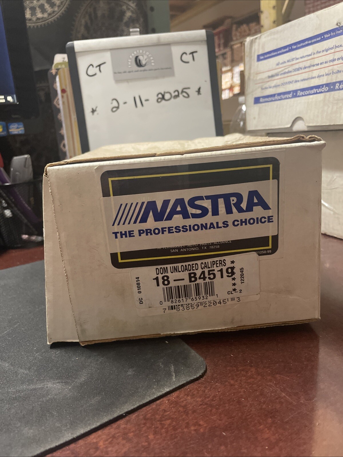 Disc Brake Caliper Nastra 18-B4519