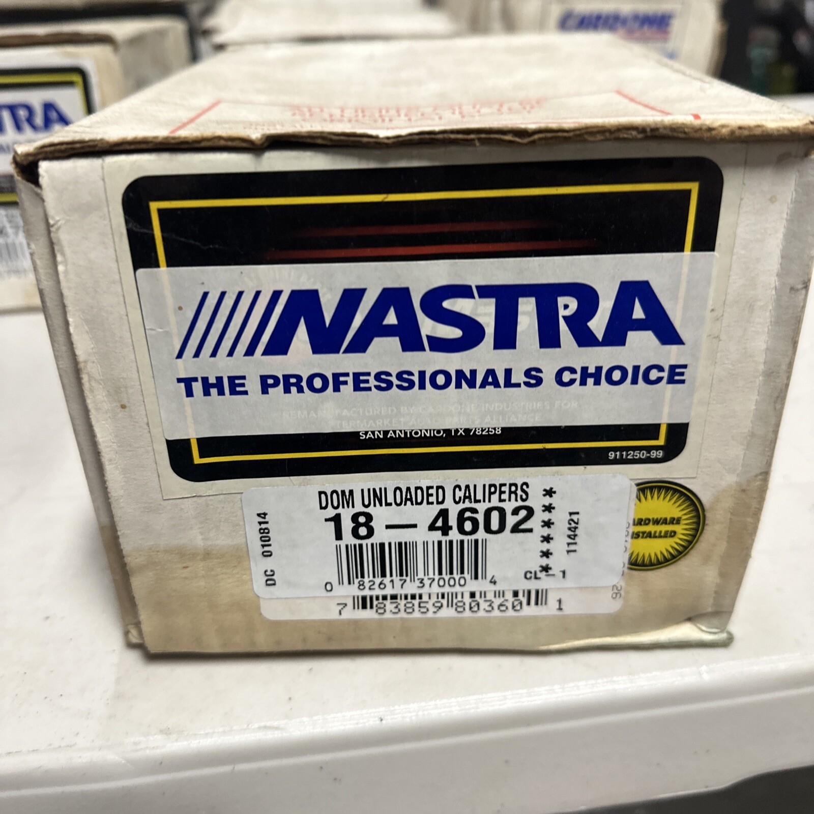 Disc Brake Caliper-Sedan Cardone 18-4602 Reman