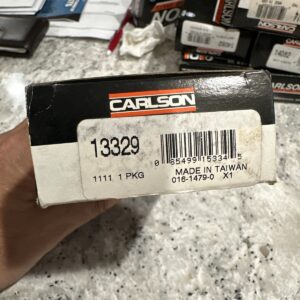 Disc Brake Hardware Kit Front Carlson 13329