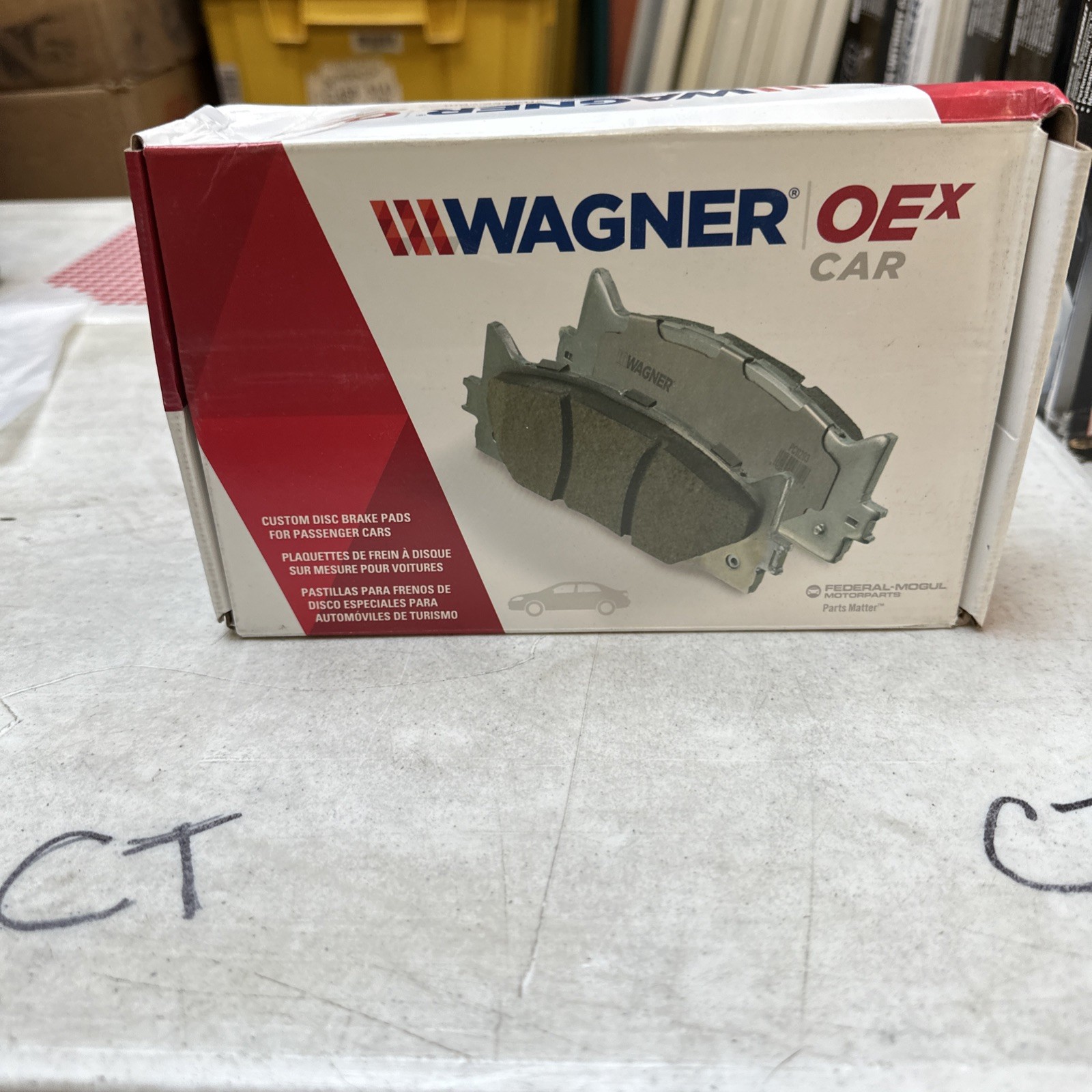 Disc Brake Pad Set-OEX Disc Brake Pad Wagner OEX1544