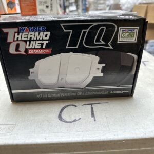 Disc Brake Pad Set-ThermoQuiet Disc Brake Pad Front Wagner QC872