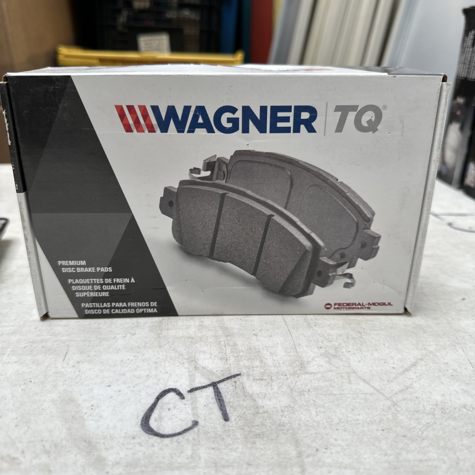 Disc Brake Pad Set-ThermoQuiet Disc Brake Pad Wagner QC1913
