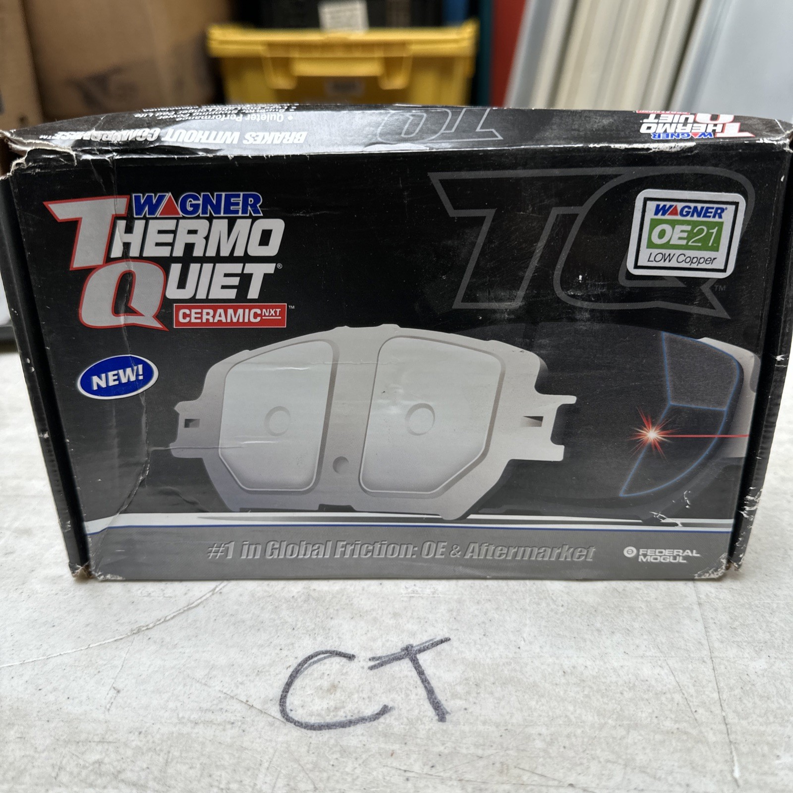 Disc Brake Pad Set fits 2002-2006 Dodge Ram 1500 Durango WAGNER BRAKE