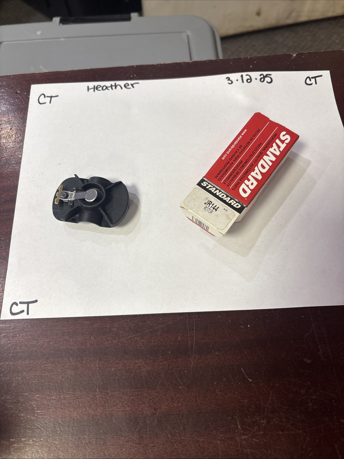 Dist Rotor Standard Motor Products JR144