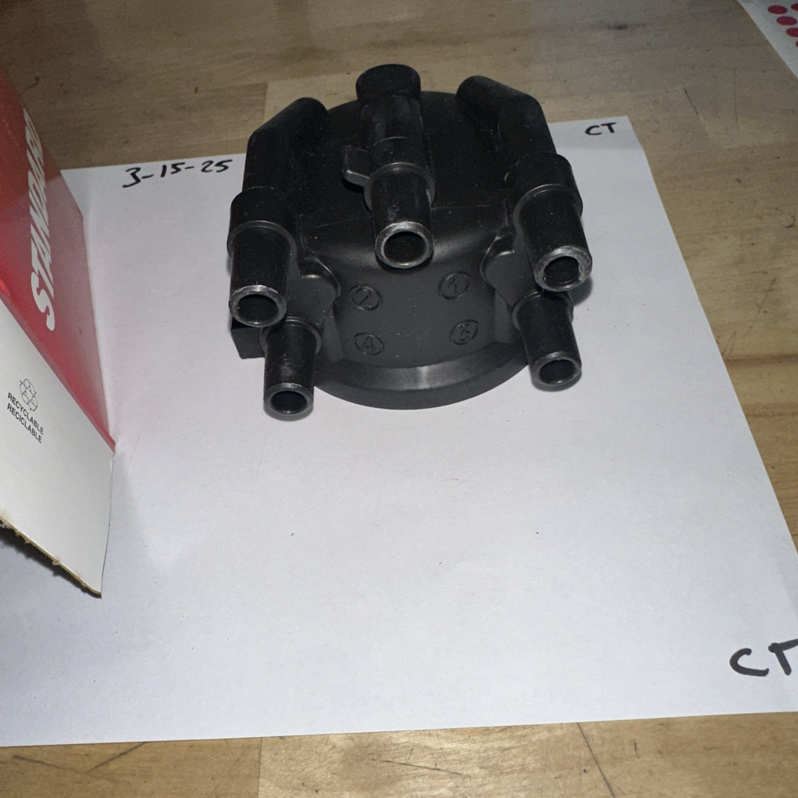 Distributor Cap Standard Motor Prodcuts JH-167 - Image 3