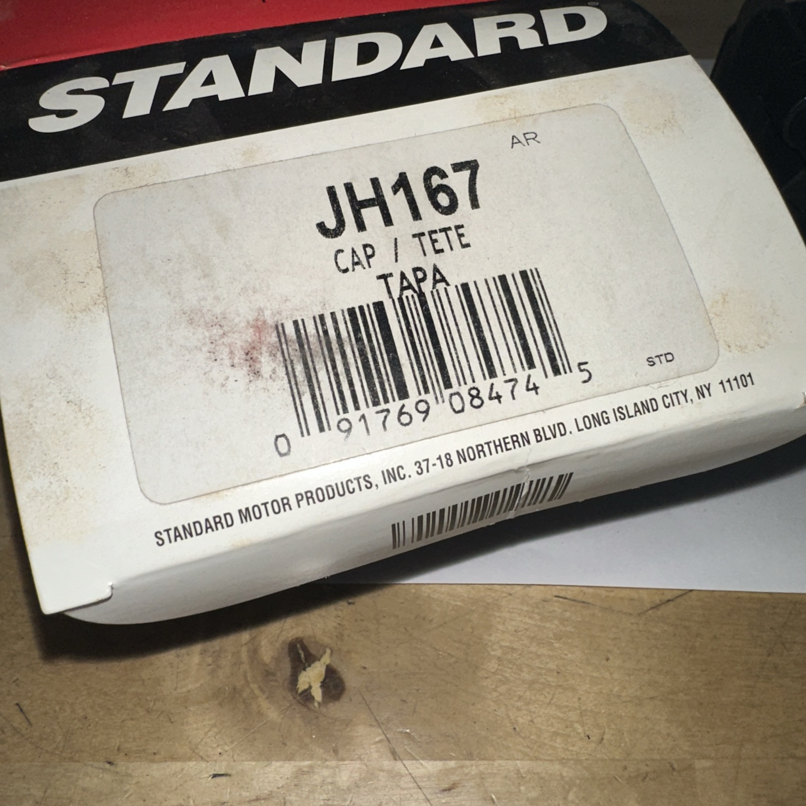 Distributor Cap Standard Motor Prodcuts JH-167 - Image 4