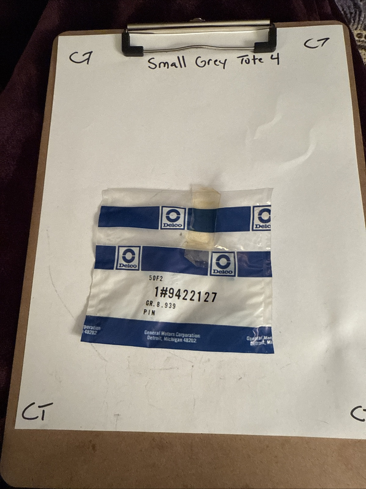 Distributor Drive Gear Pin Mopar 9422127