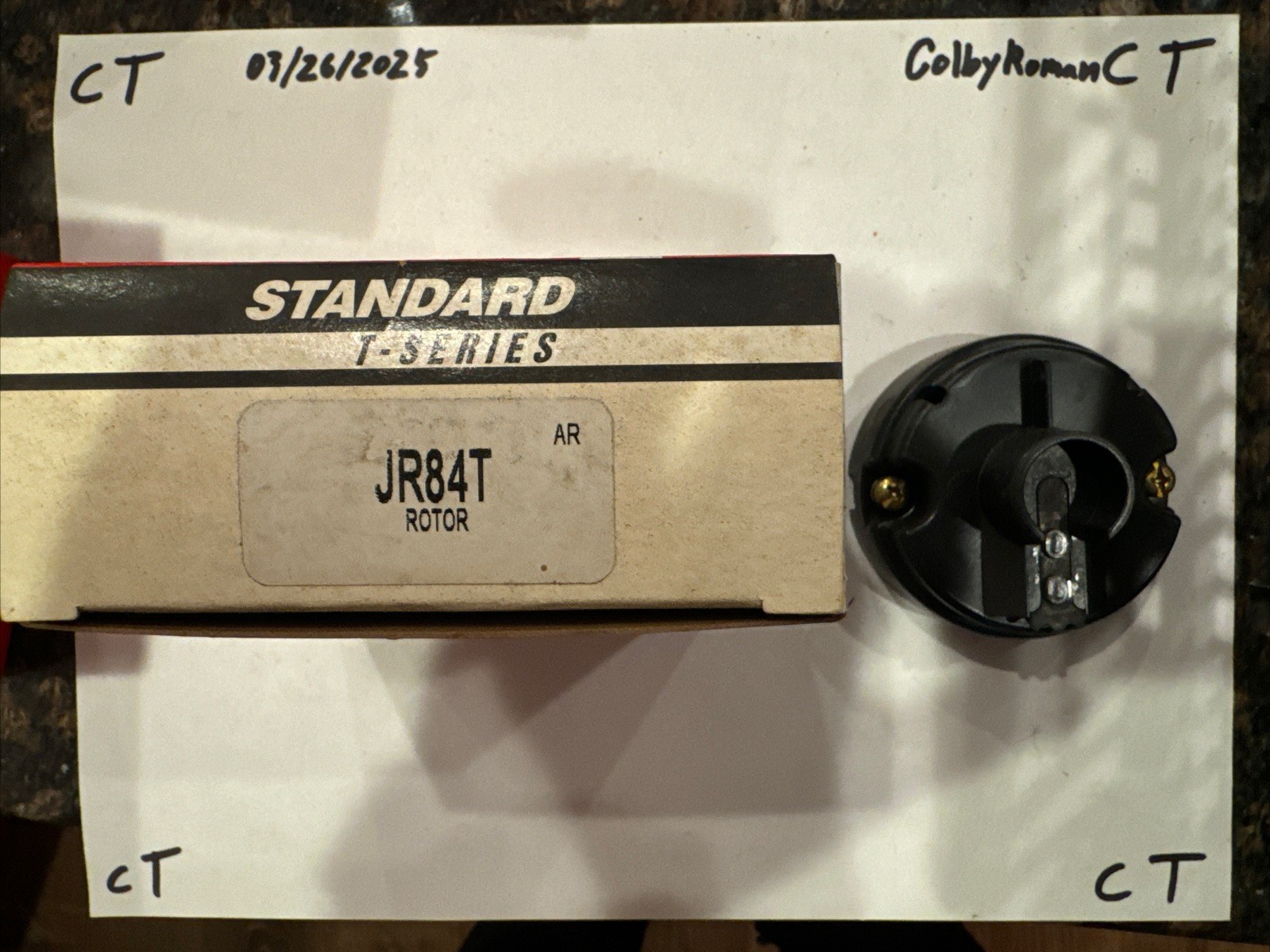 Distributor Rotor Standard JR84T