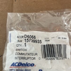 Door Jamb Switch GM NEW OEM 15739935 CHEVROLET GMC CADILLAC ACDelco D6066 NOS