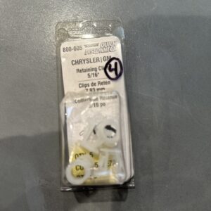 Dorman 800-005 Retaining Clips 5/16" for Chrysler / GM NOS (4) Clips