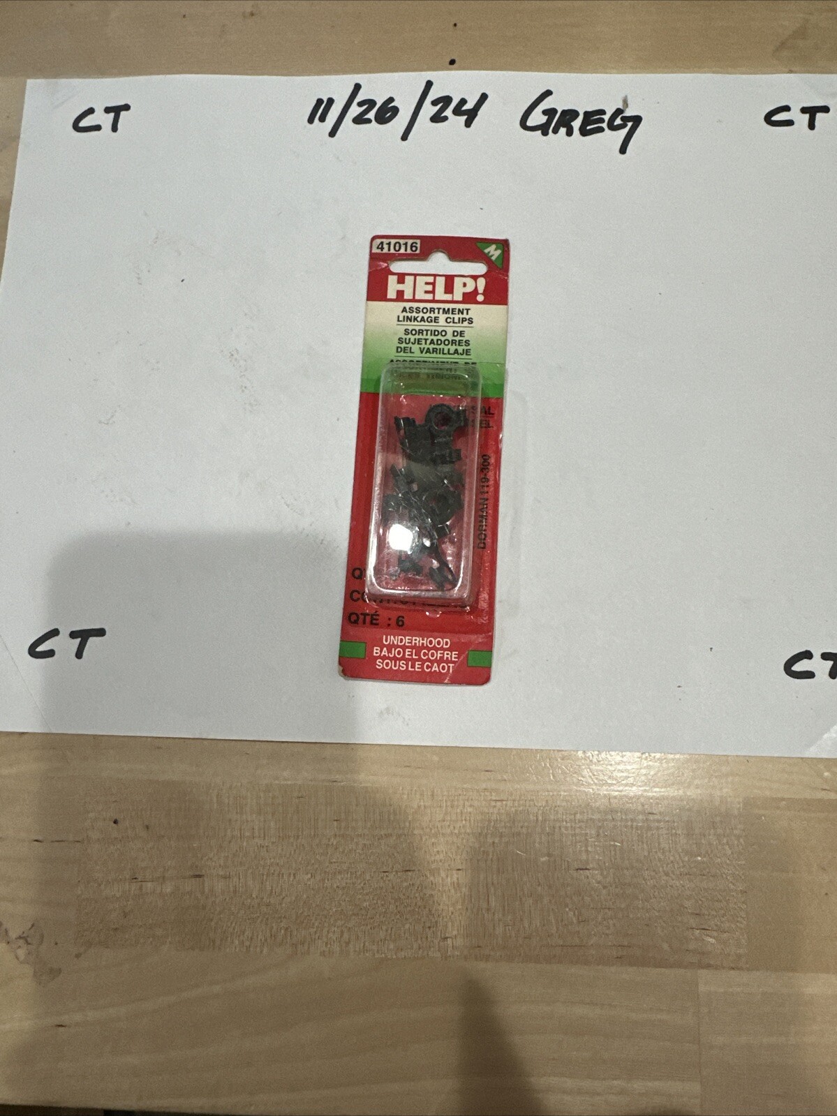 š„Dorman Help 41016 Carburetor Linkage Clip Assortment - Universalš„