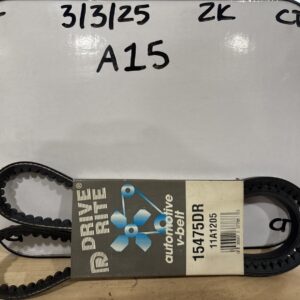 Drive Rite By Dayco 15475DR V Belt, Spun Cog, Drive Rite Traditional