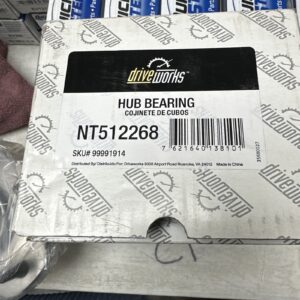 Driveworks Wheel Bearing and Hub Assembly: 5 Studs NT512152