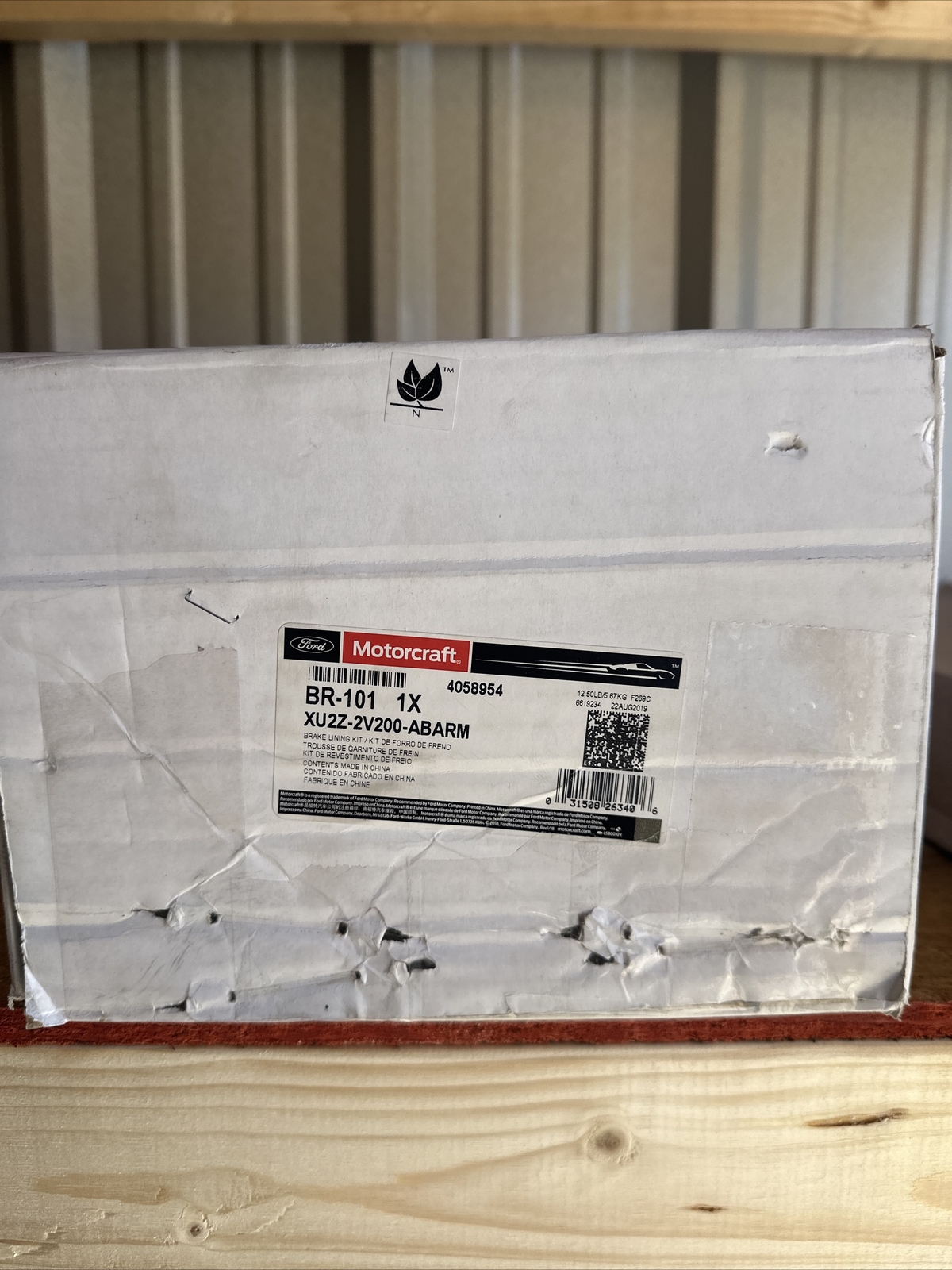 Drum Brake Shoe Motorcraft BR-101-A. Ford Oem Brand New