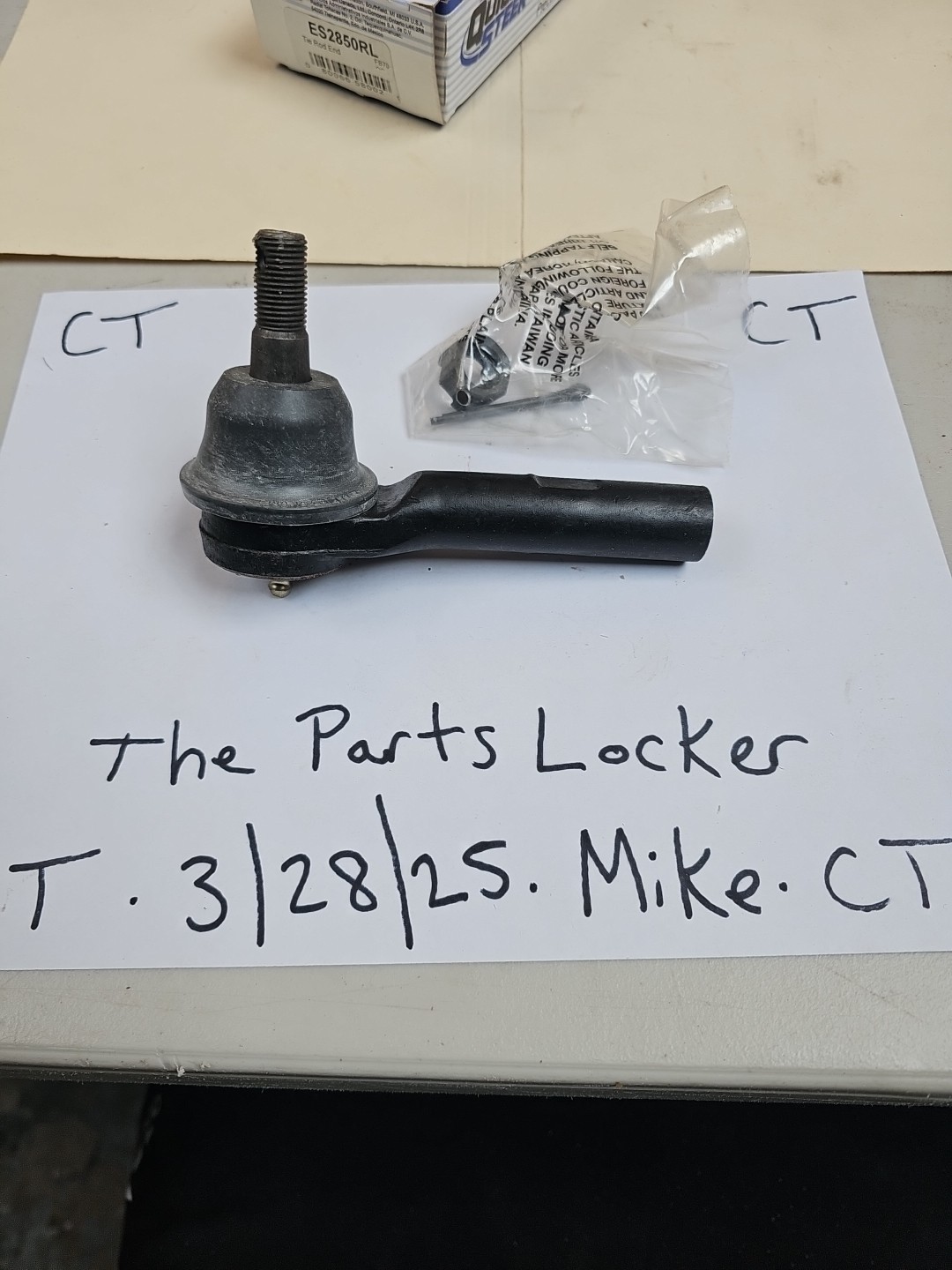 ES2850RL Automotive Steering Tie Rod End ES2850RL Tie Rod End - Image 3