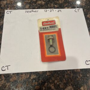 Edelbrock Carburetor Fuel Inlet Fitting 1497