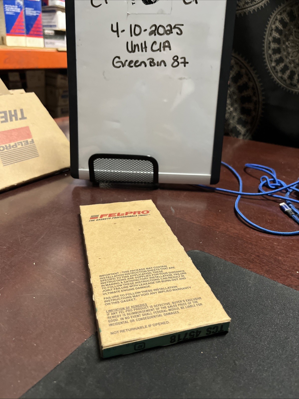 Engine Camshaft Seal Kit Fel-Pro TCS 45718