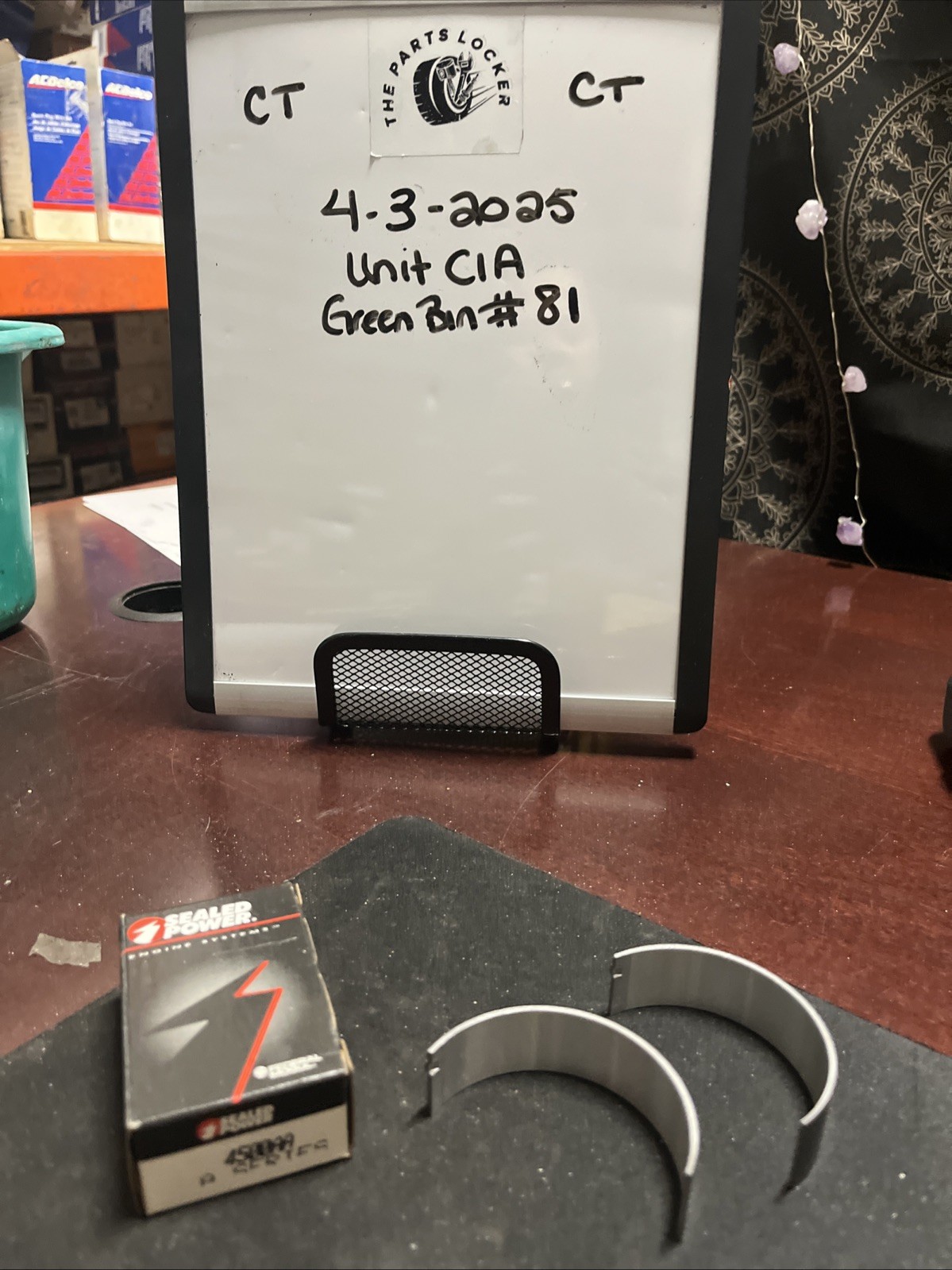 Engine Connecting Rod Bearing Sealed Power 4500AA