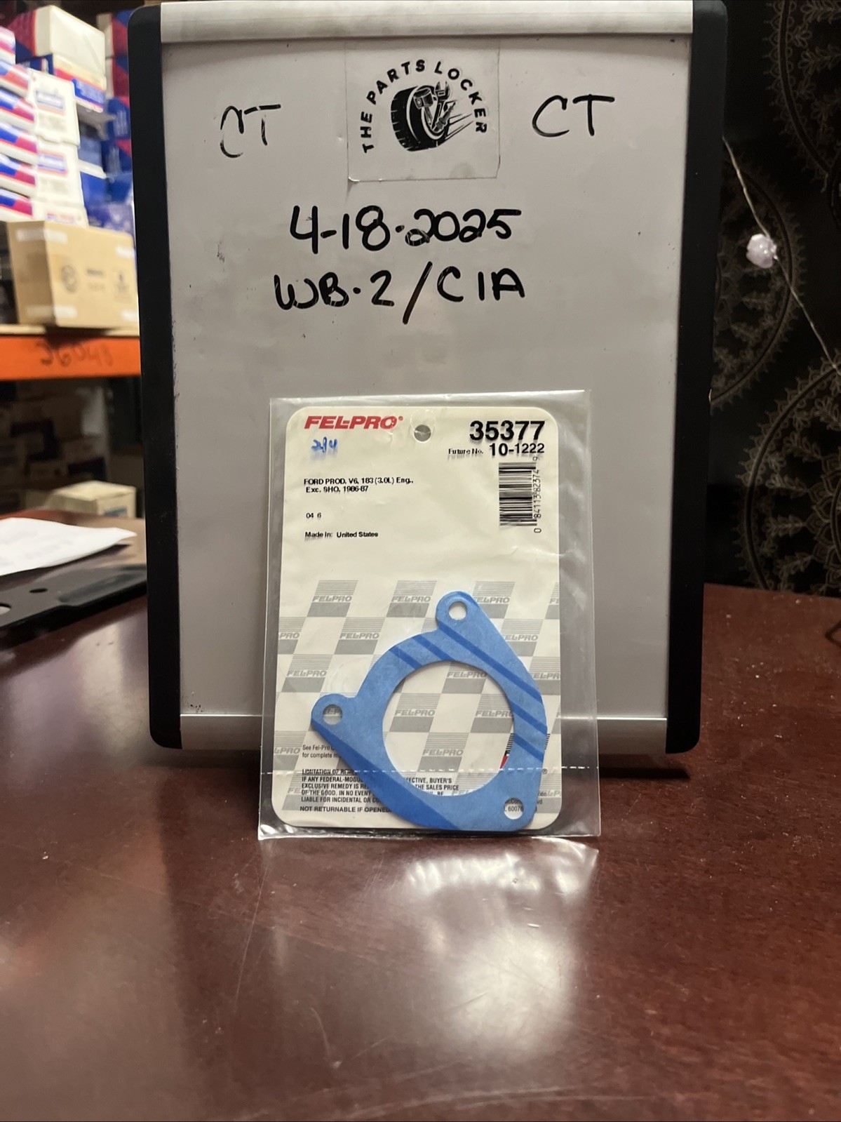 Engine Coolant Outlet Gasket Fel-Pro 35377