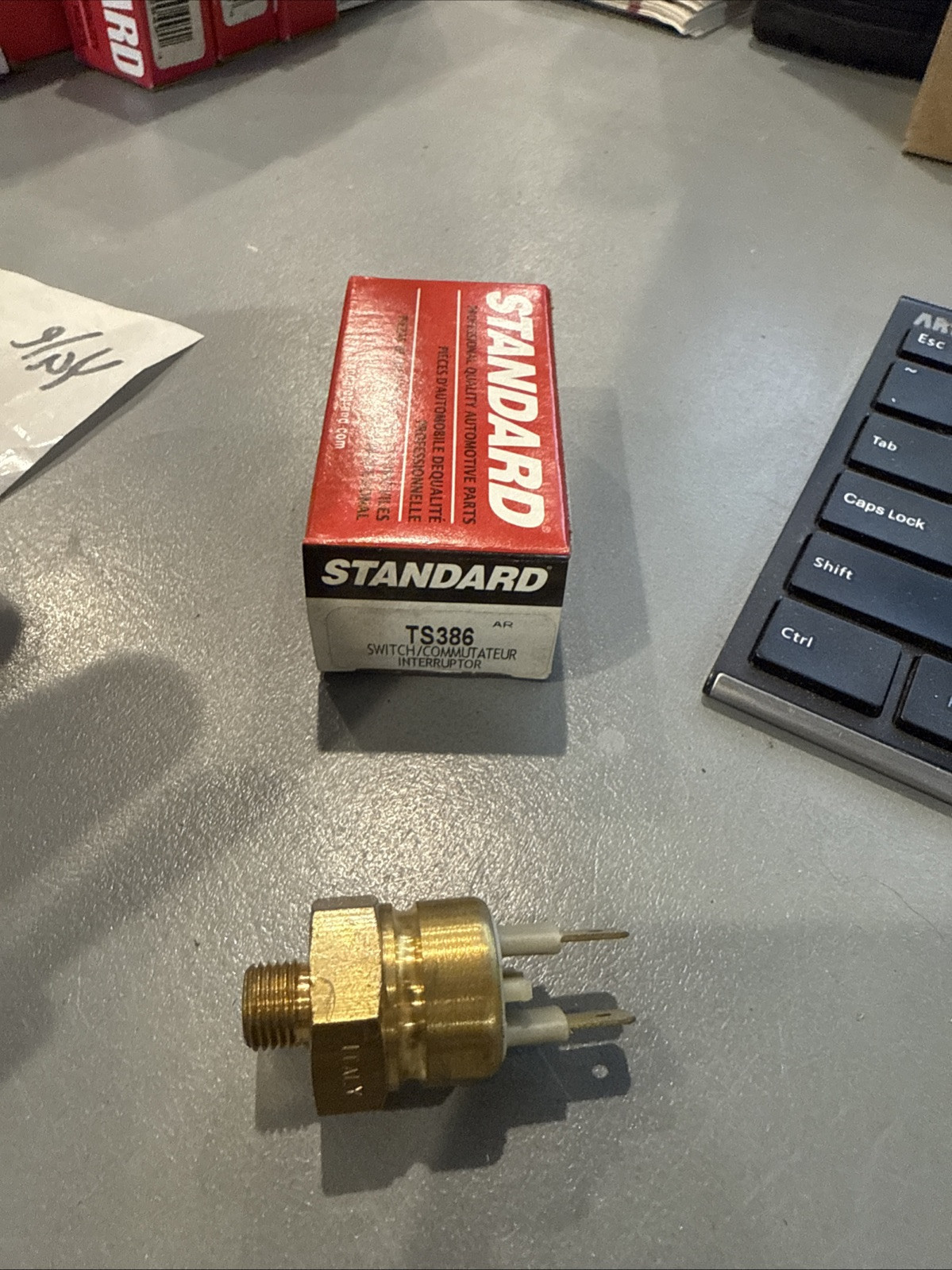 Engine Cooling Fan Switch Standard TS-386