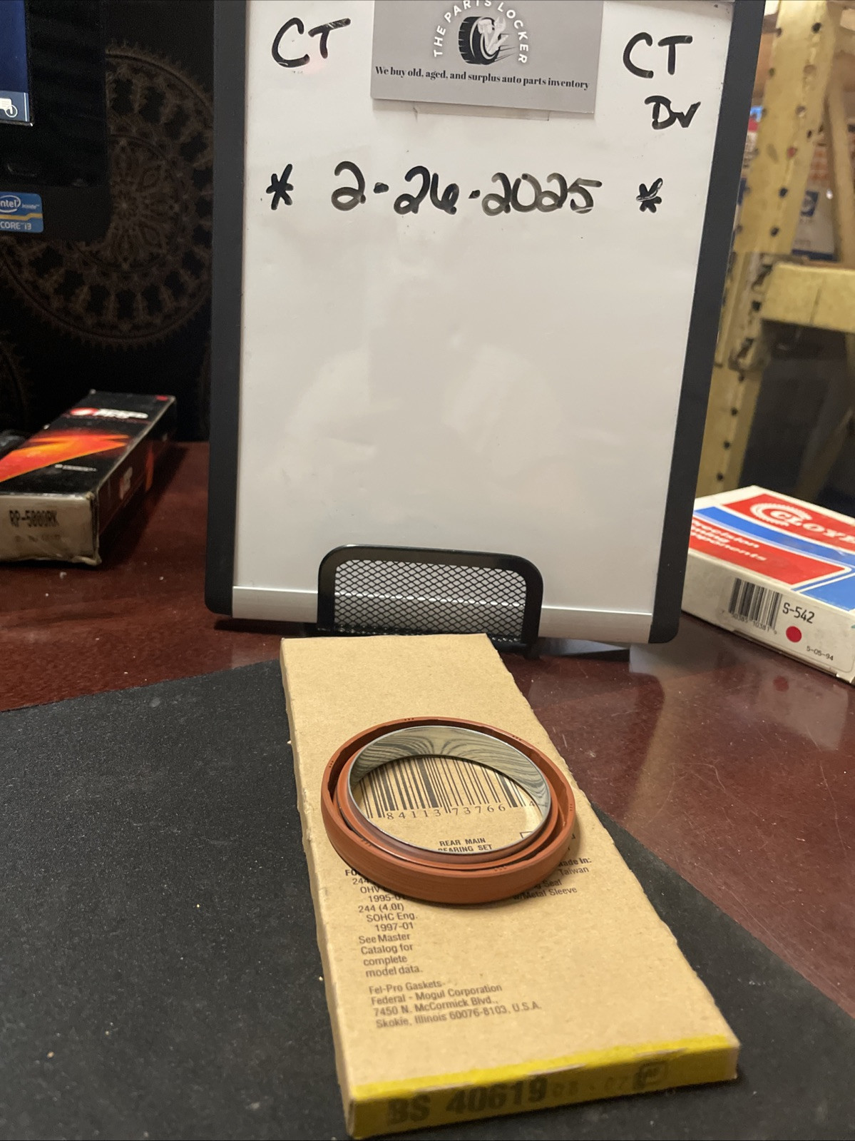 Engine Crankshaft Seal Kit Fel-Pro BS 40619