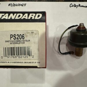 Engine Oil Pressure Switch-Sender With Gauge Standard PS-206