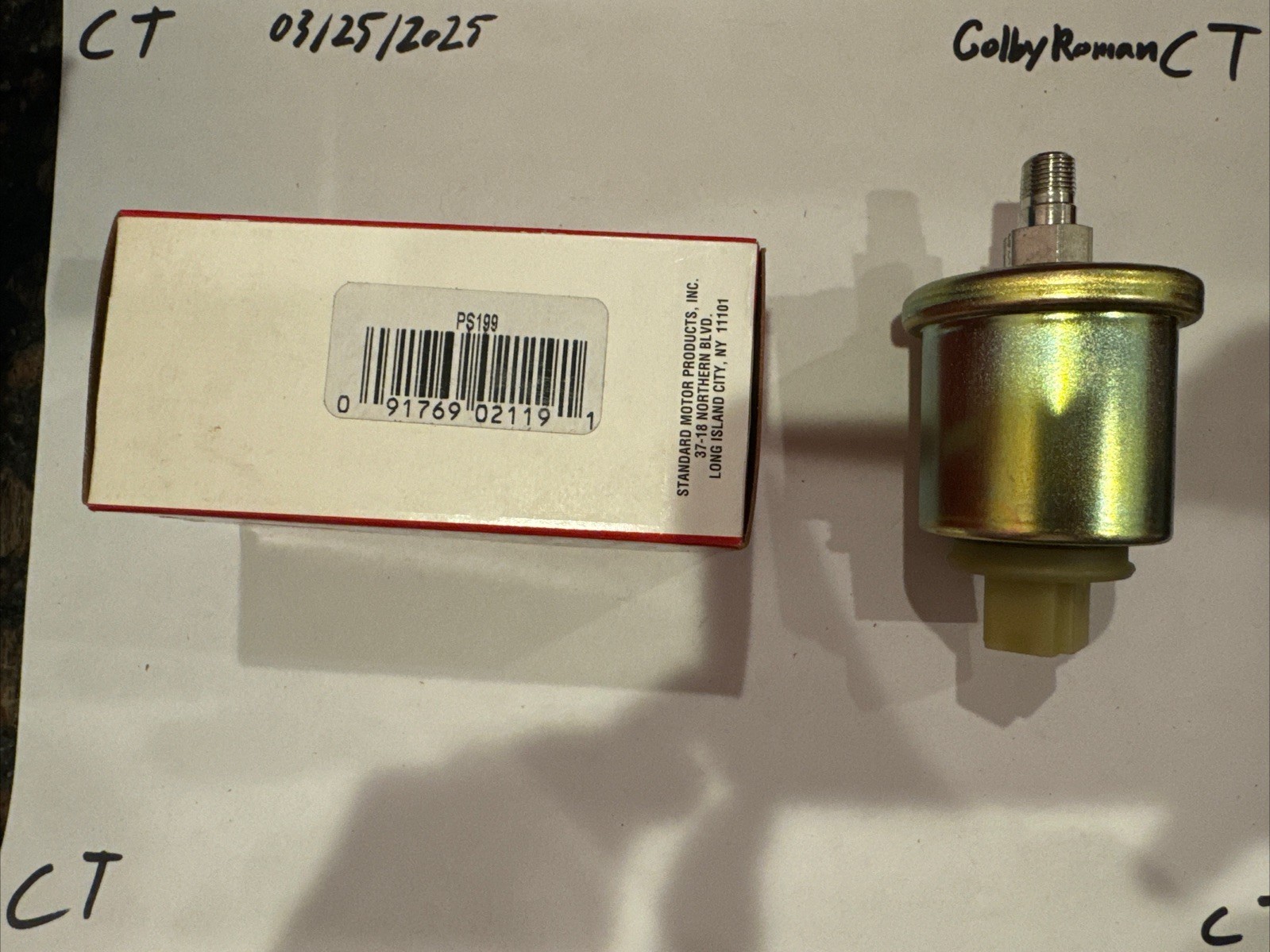 Engine Oil Pressure Switch Standard PS-199 - Image 4
