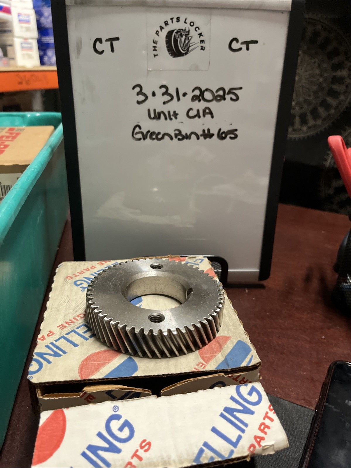 Engine Timing Crankshaft Gear-Stock Melling 3341