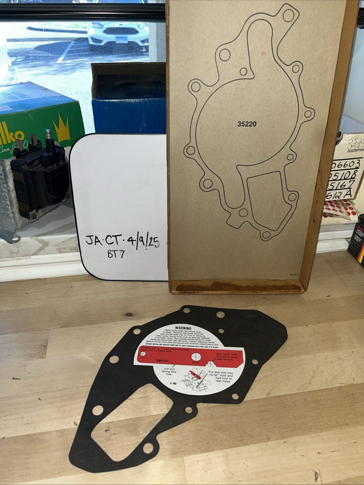 Engine Water Pump Gasket Fel-Pro 35220