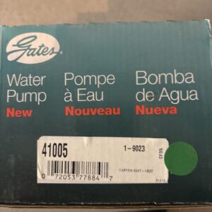 Engine Water Pump-Water Pump (Standard) Gates 41005