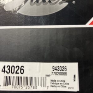 Engine Water Pump-Water Pump (Standard) Genuine Gates 43026 NOS