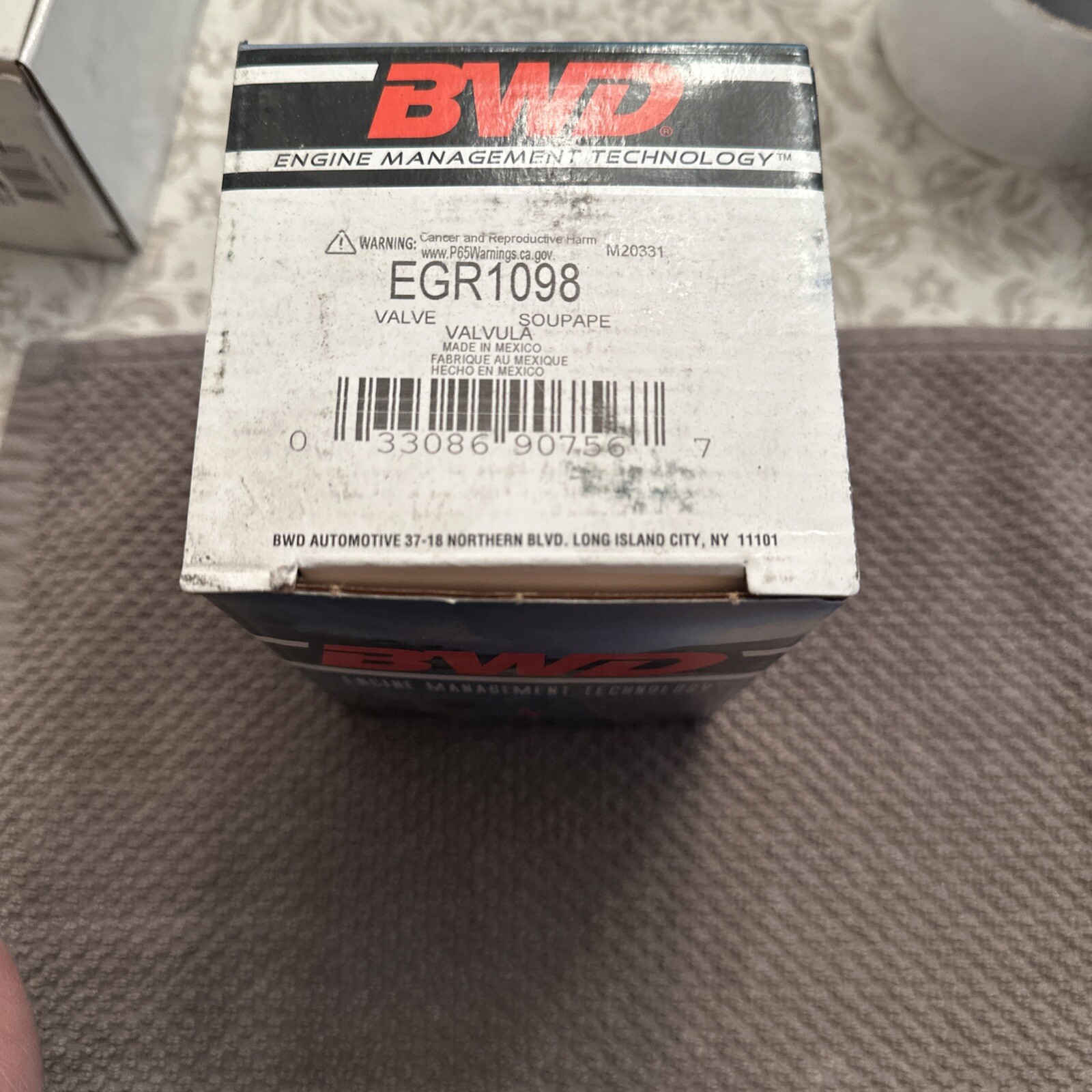 Exhaust Gas Recirculation (EGR) Valve-Valve CARQUEST EGr1098 BWD - Image 5