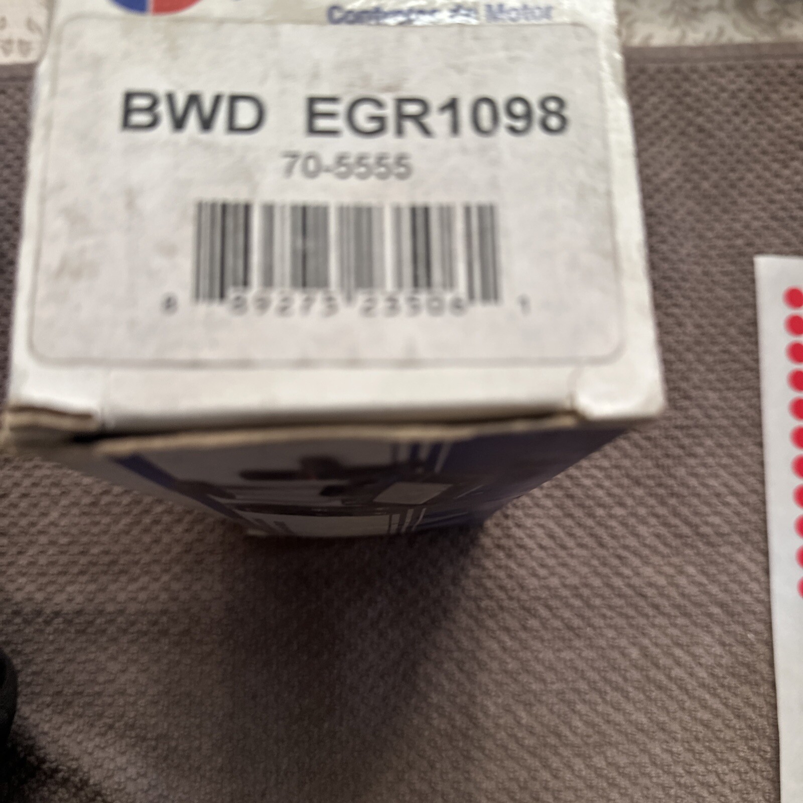 Exhaust Gas Recirculation (EGR) Valve-Valve CARQUEST EGr1098 BWD - Image 7